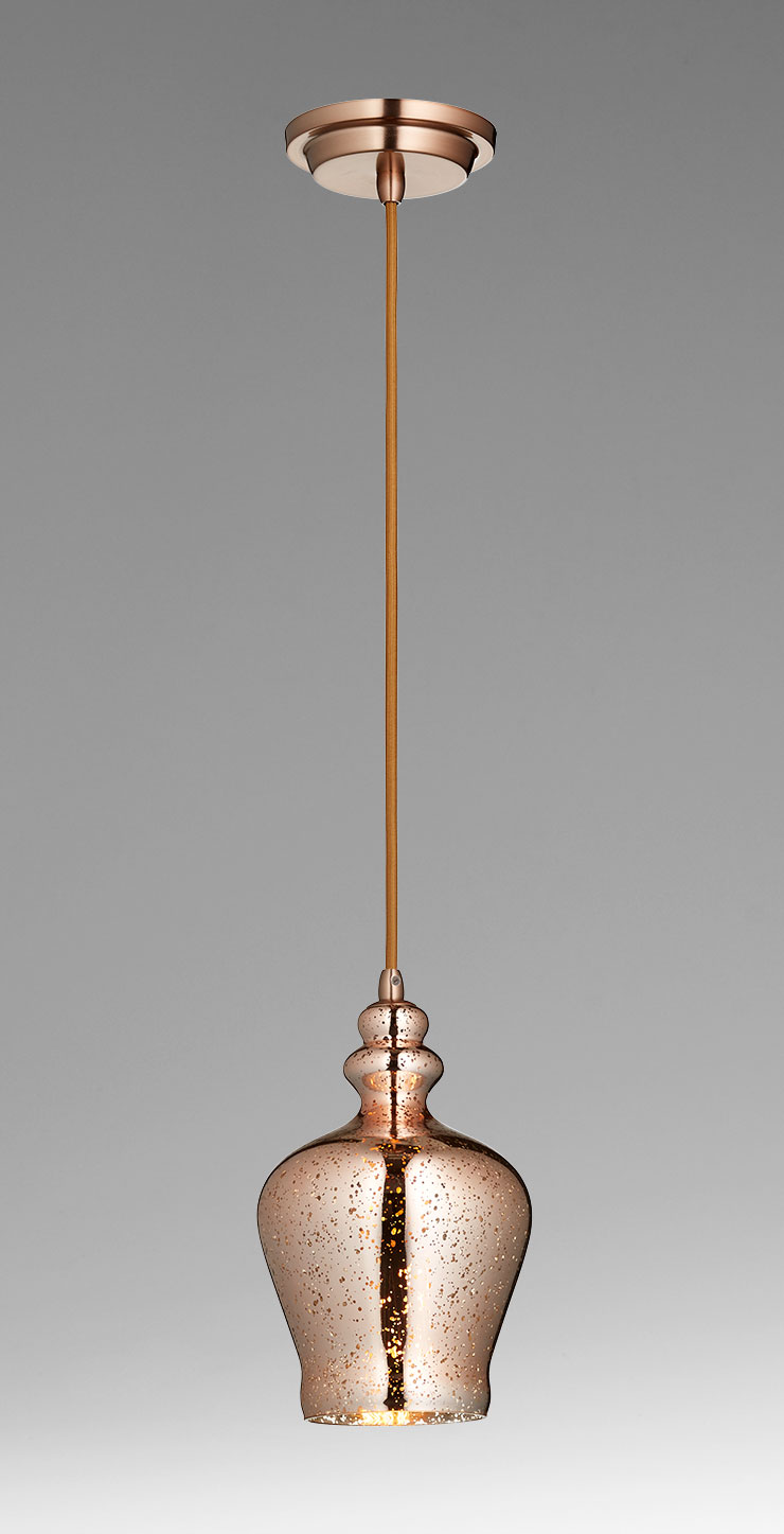 Copper Calista One Light Pendant