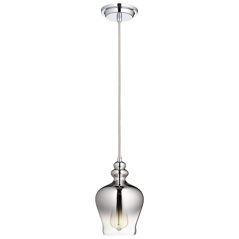 Silver Calista One Light Pendant