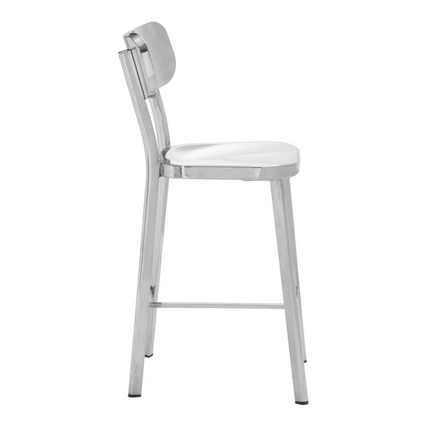 Polished Winter Counter Chair, Set of Two - Image 5