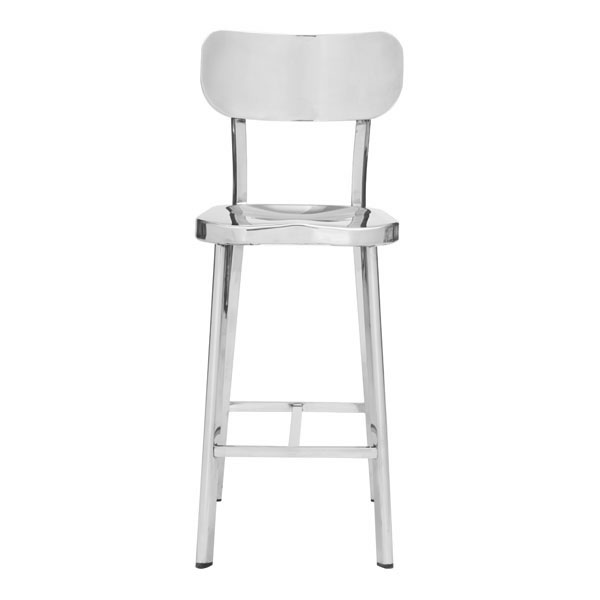 Polished Winter Counter Chair, Set of Two - Image 4