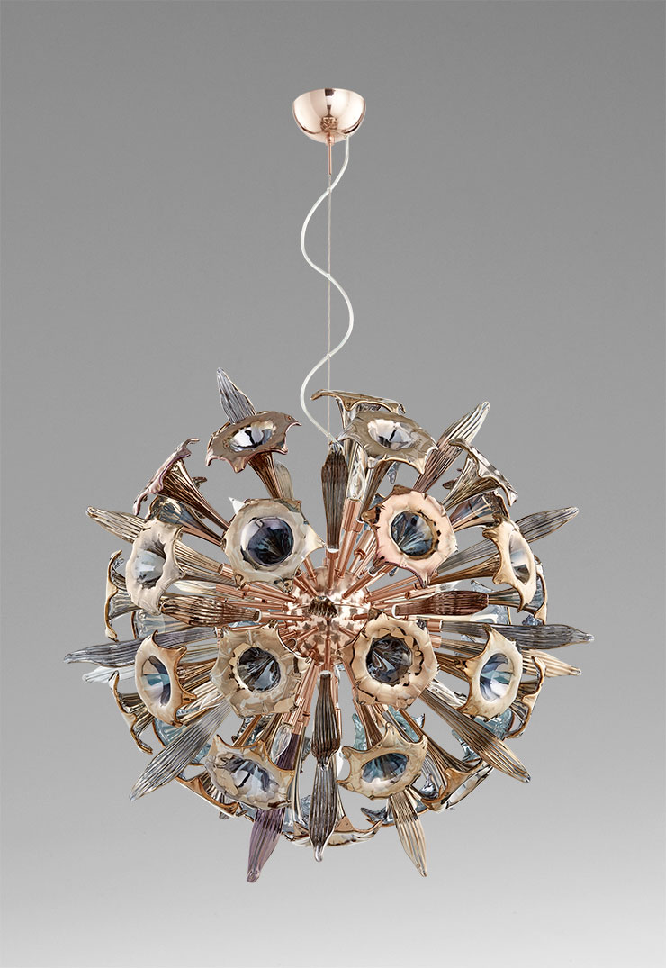 Large Twelve Light Remy Pendant - Discontinued - Image 3