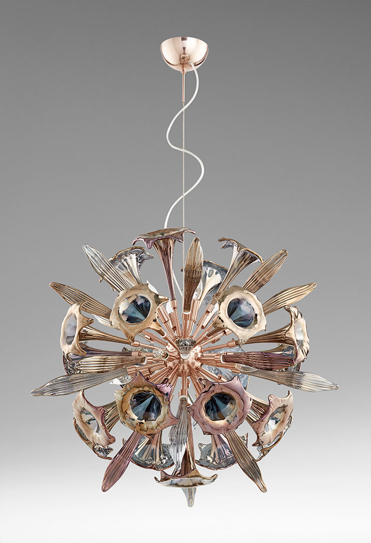 Small Twelve Light Remy Pendant - Discontinued - Image 3