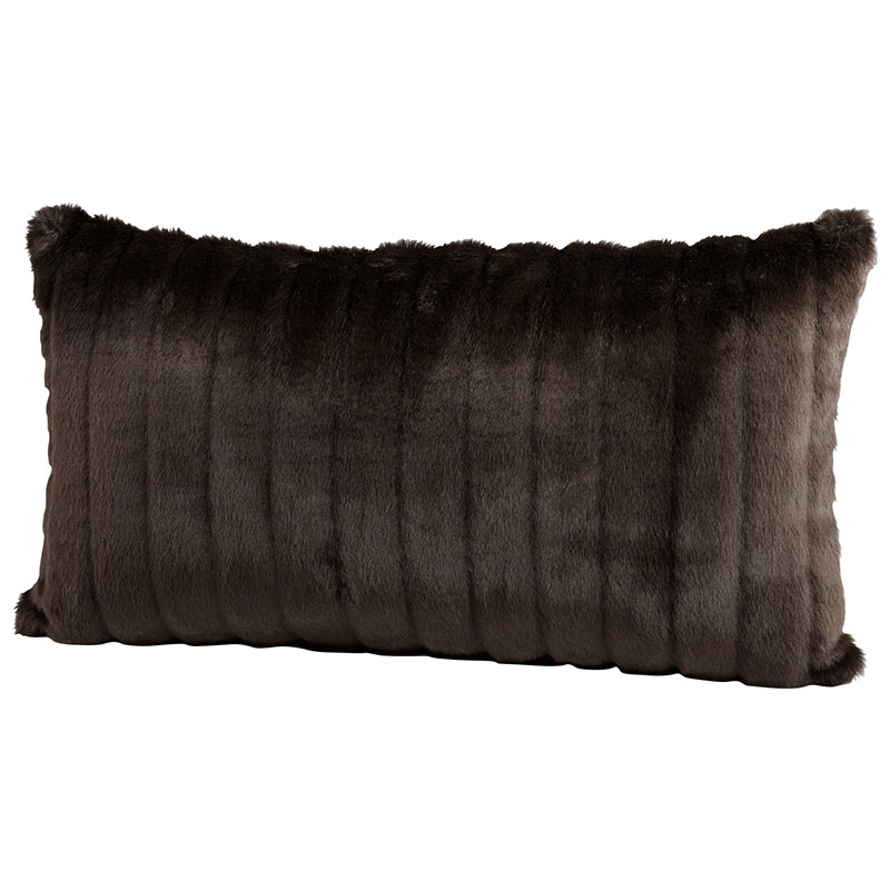 Faux Beaver Fur Pillow - Discontinued