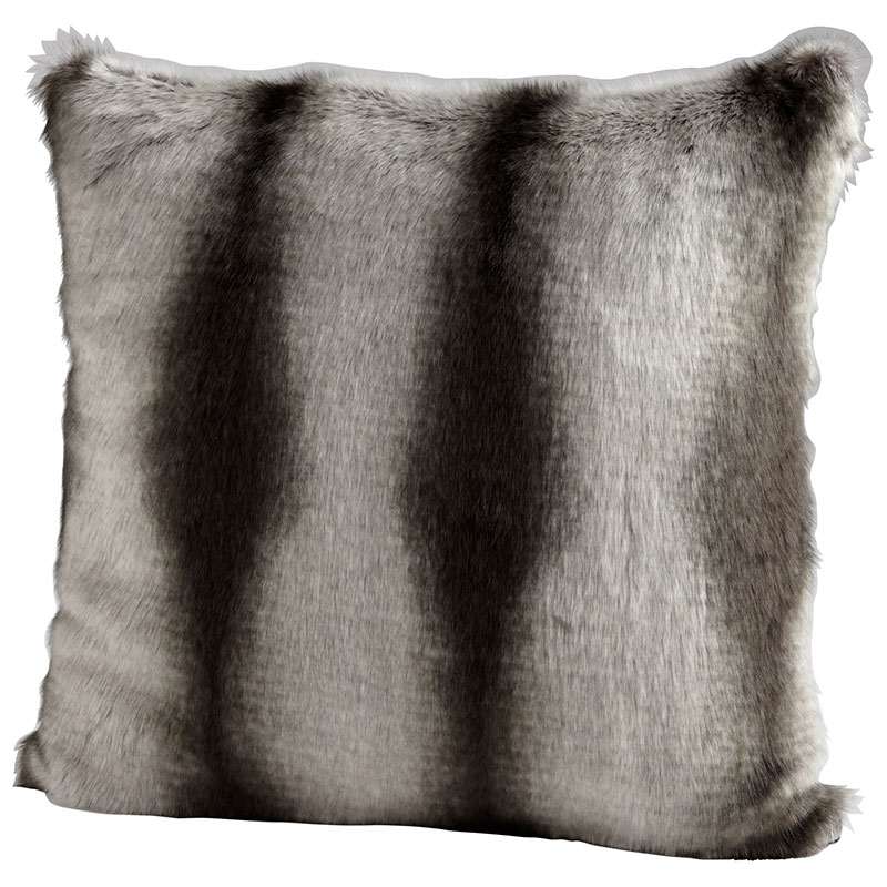 Faux Chinchilla Fur Pillow - Discontinued