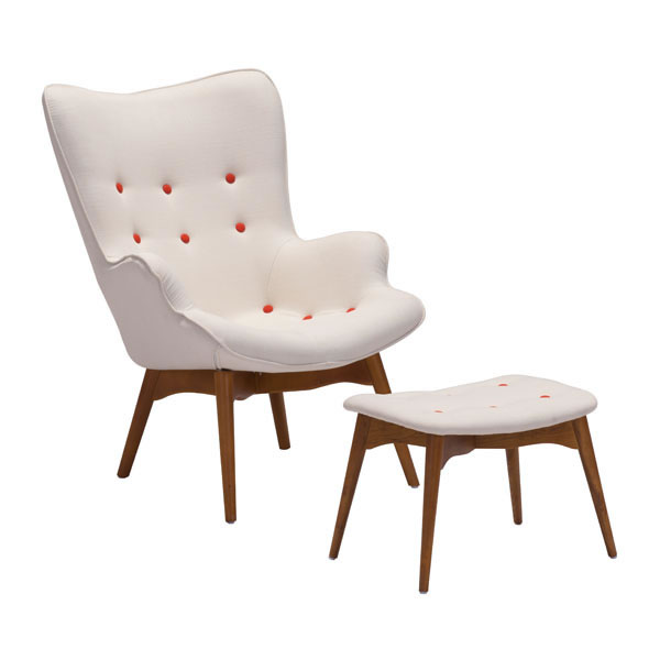 Antwerp Occasional Chair & Ottoman - Discontinued