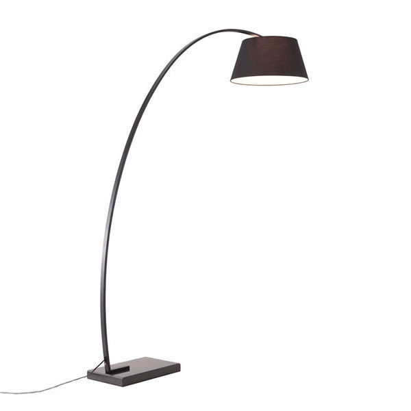 Black Modern Vortex Lamp
