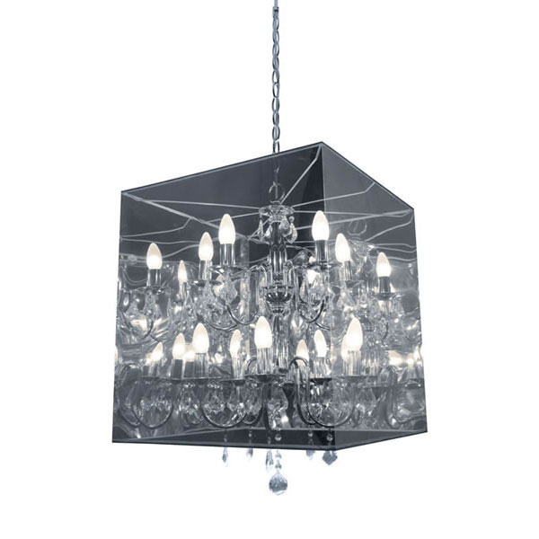 Centurion Mirrored Box Chandelier - Discontinued