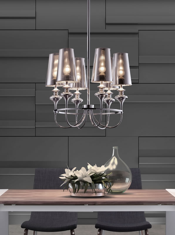Cumulus Mirrored Chandelier - Discontinued - Image 2