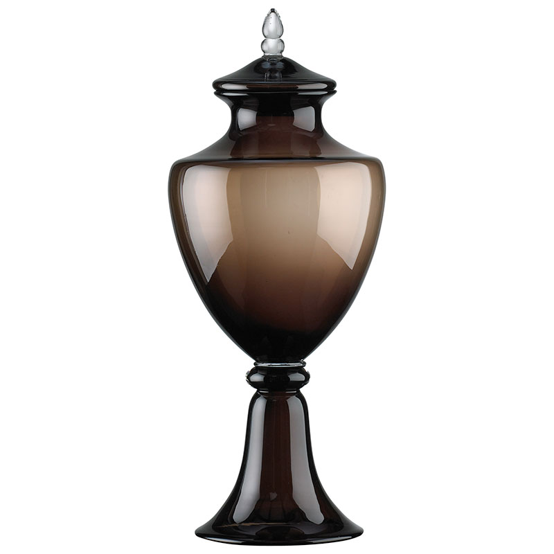 Rio Cocoa Vase with Lid - Discontinued