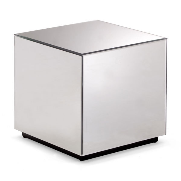 Mirrored Cube Table - Discontinued