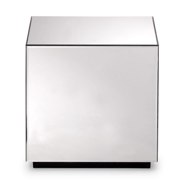Mirrored Cube Table - Discontinued - Image 3