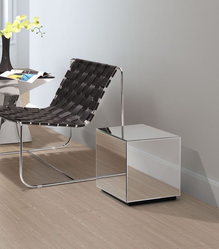 Mirrored Cube Table - Discontinued - Image 2