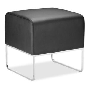Plush Ottoman