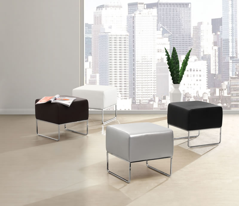 Plush Ottoman - Image 2