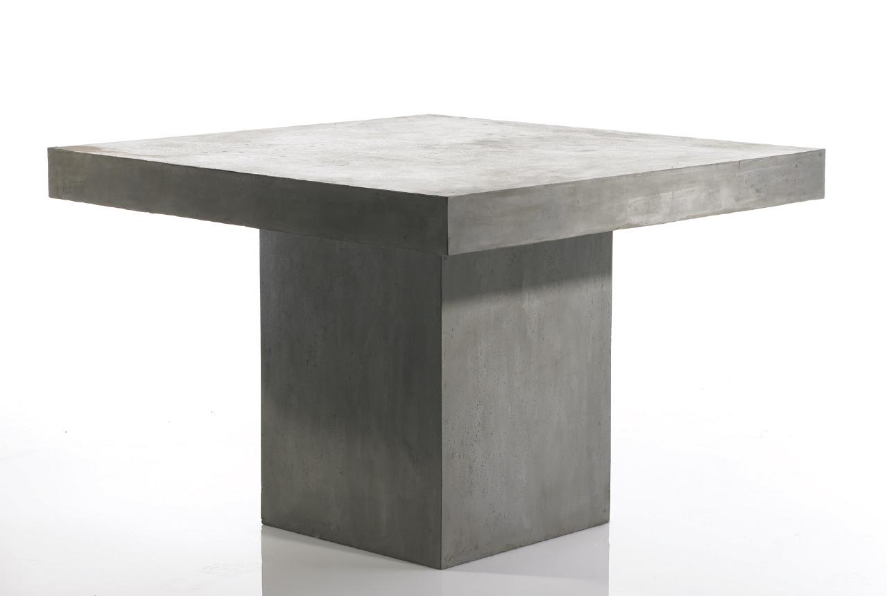 Newport Square Concrete Outdoor Table - Discontinued