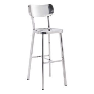 Polished Winter Bar Chair