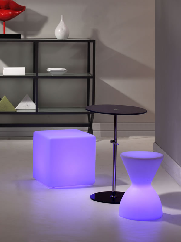 Cube Illumination Stool - Discontinued - Image 2