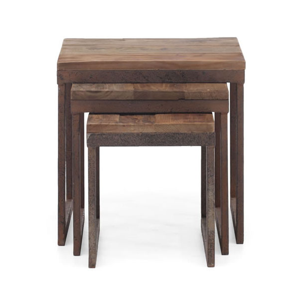 Civic Center Nesting Tables, Set of Three - Discontinued - Image 3