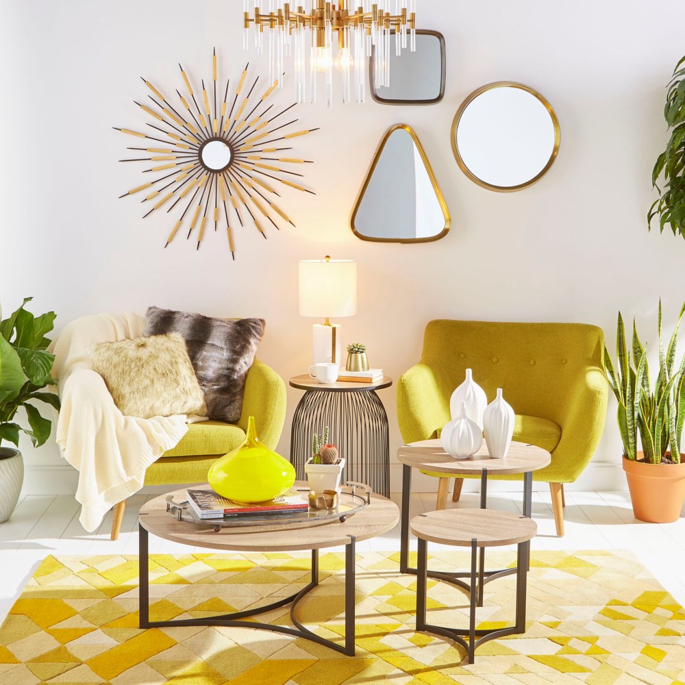 Modern Yellow Teardrop Moonbeam Vase