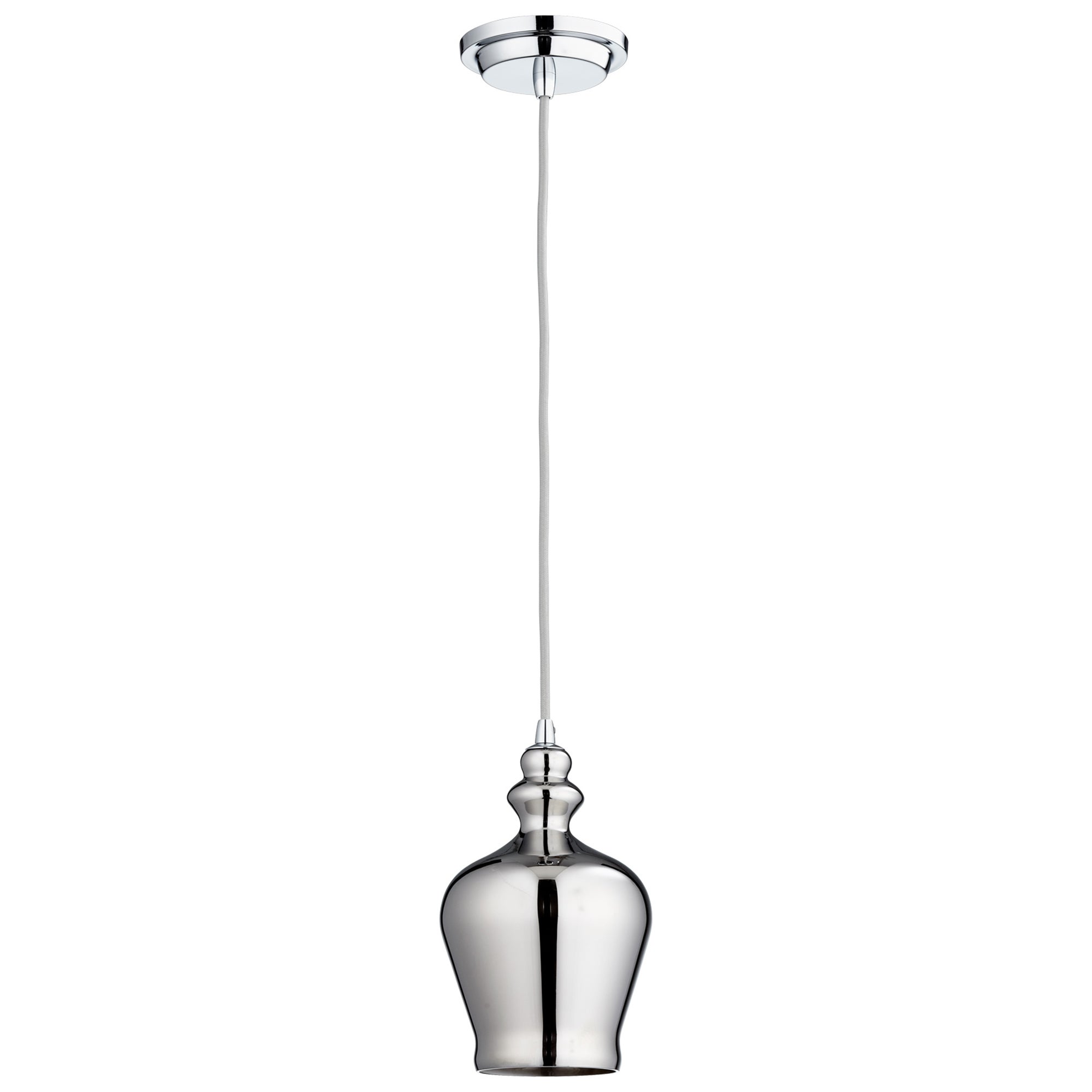 Calista Pendant Chrome Hanging Light