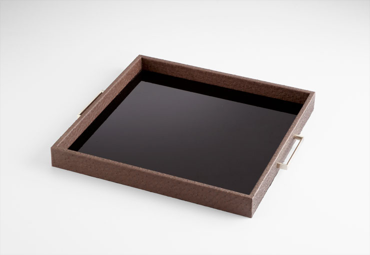 Richardson Ostrich Leather Trays - Image 3