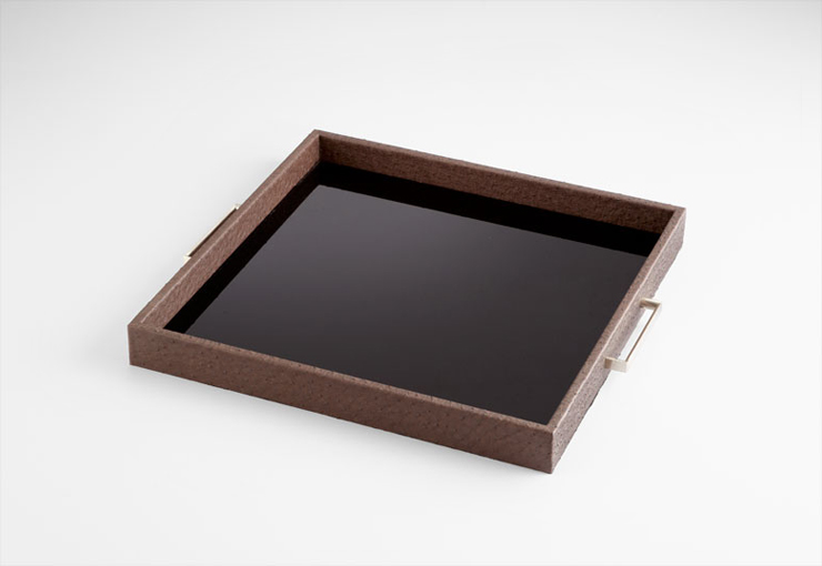 Richardson Ostrich Leather Trays - Image 2