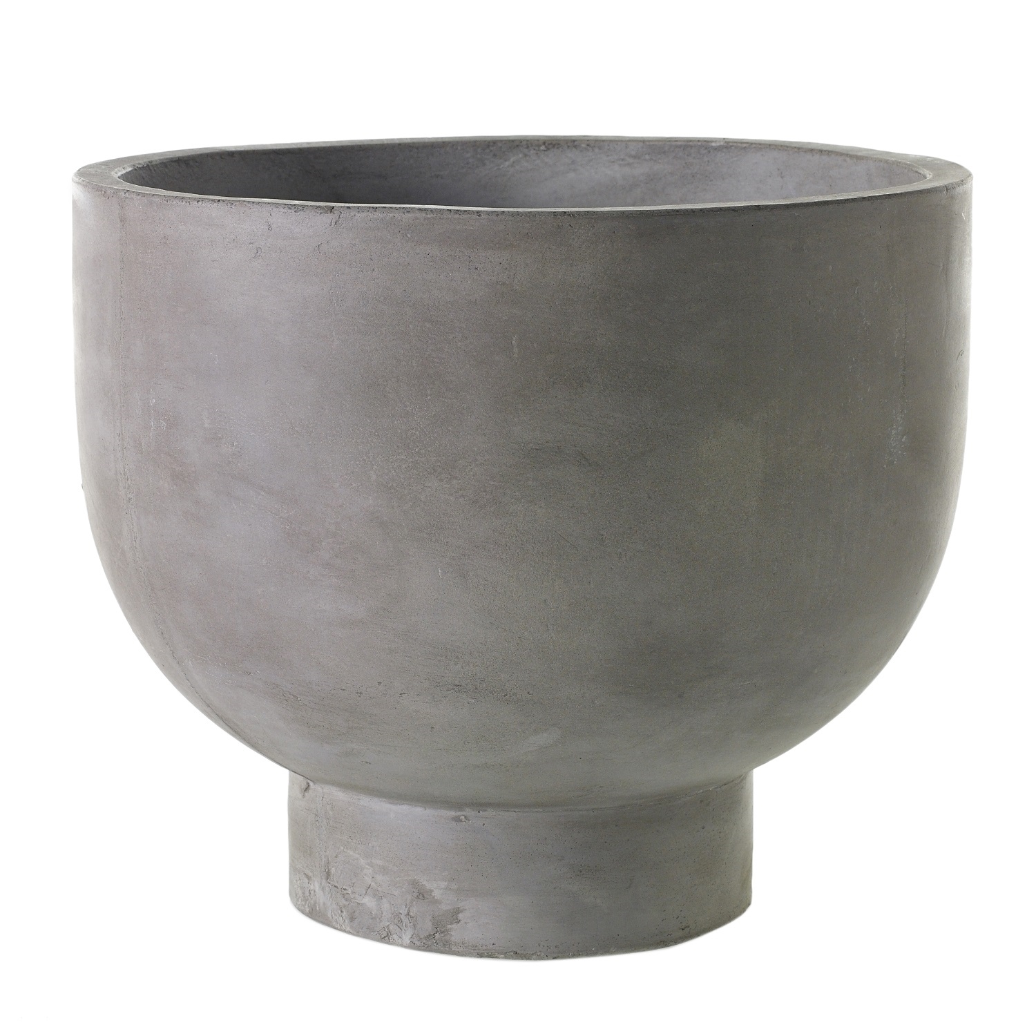 Newport Concrete Compote Planter