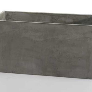 Newport Rectangular Concrete Planters - 31.5" - Set of 2