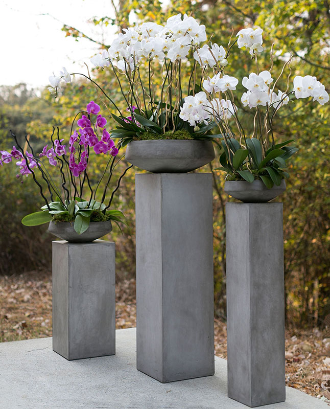 Newport Modern Square Concrete Columns