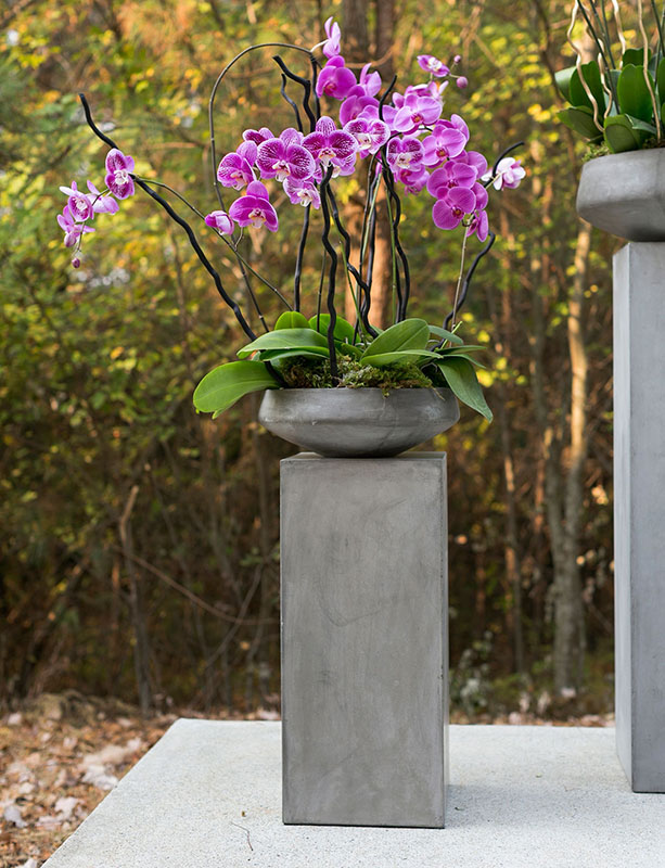 Newport Modern Square Concrete Columns