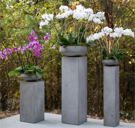 Newport Modern Square Concrete Columns