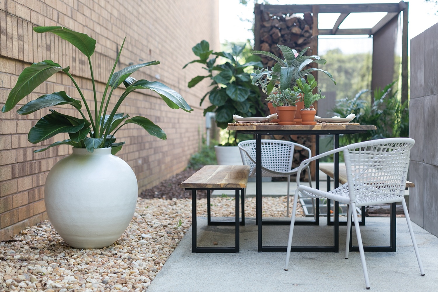 Parksdale Bench and Table Collection - Discontinued - Image 2