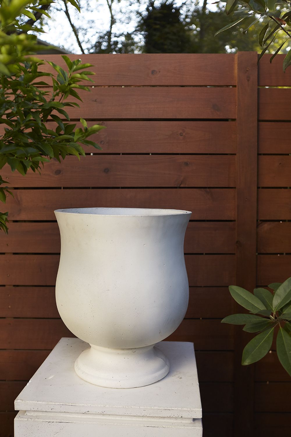 Portland White Concrete Urn - Image 6