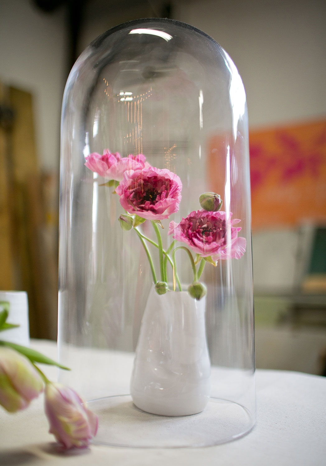 Renoir Oversized Glass Cloche Collection, Set of Three - Image 7