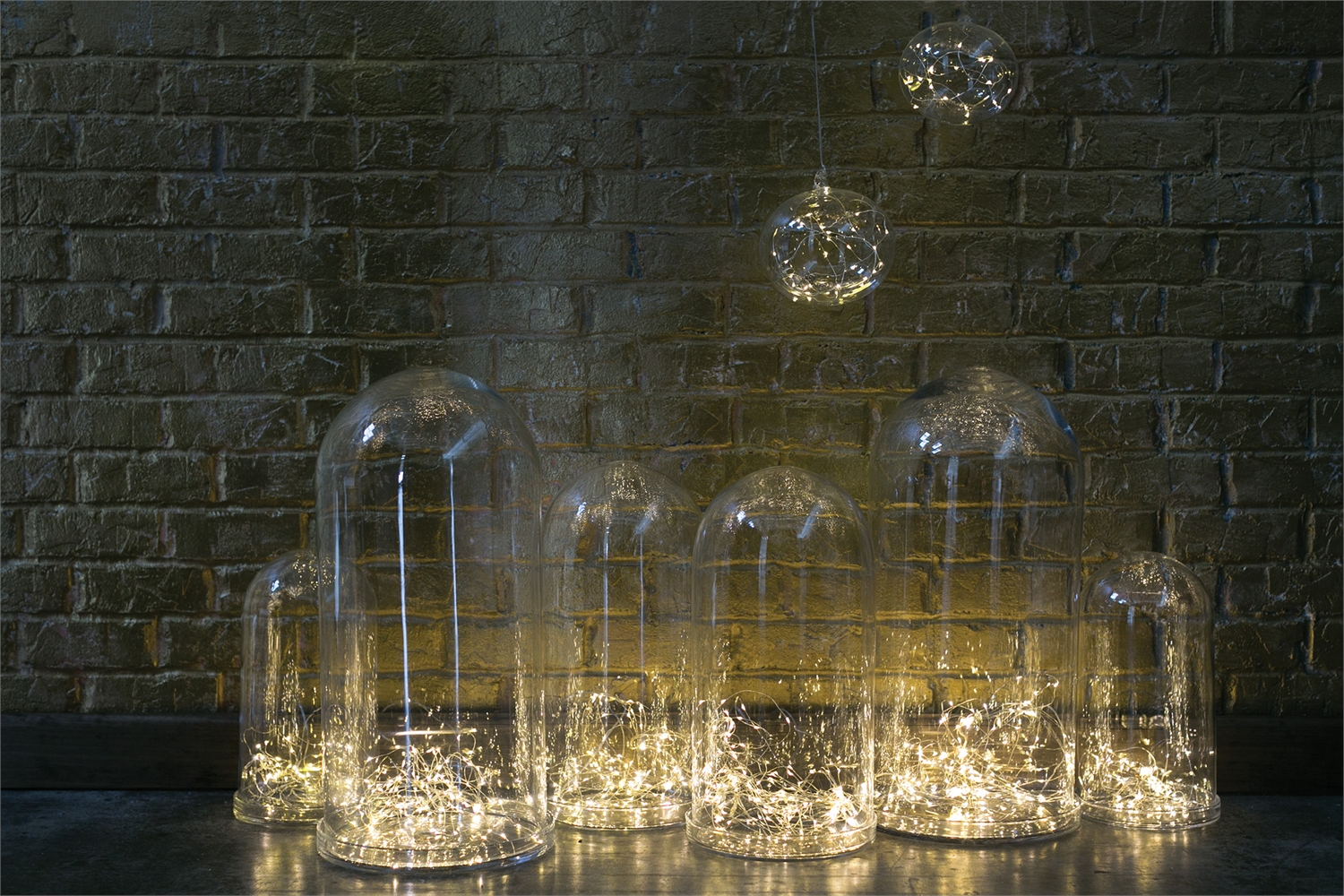 Renoir Oversized Glass Cloche Collection, Set of Three - Image 10