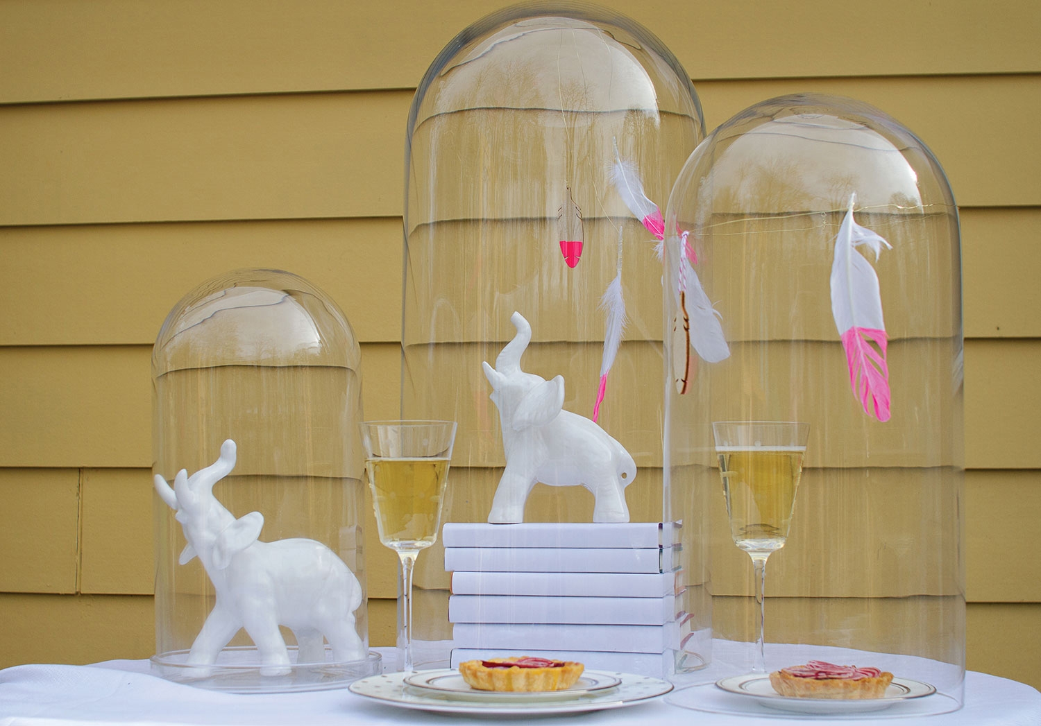 Renoir Oversized Glass Cloche Collection, Set of Three - Image 9