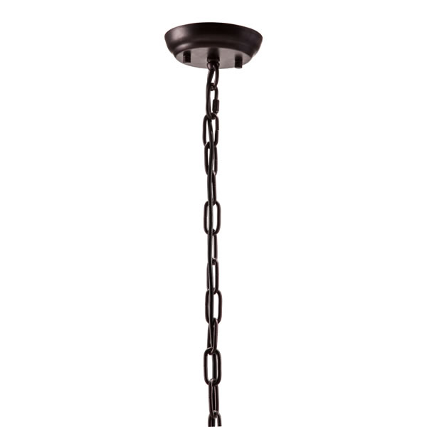 Hazenite Rustic Iron Orb Chandelier - Discontinued - Image 6