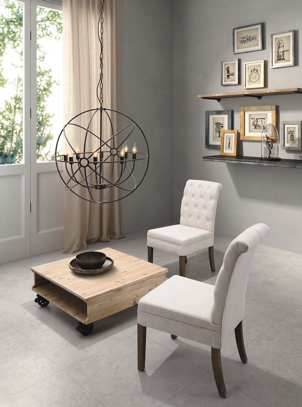 Helvine Rustic Iron Orb Chandelier - Discontinued - Image 2