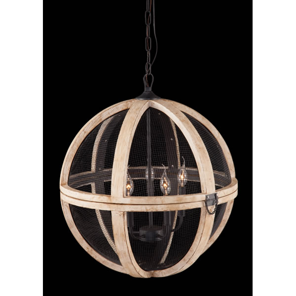 Globetrotter Wooden Ceiling Light - Discontinued - Image 3