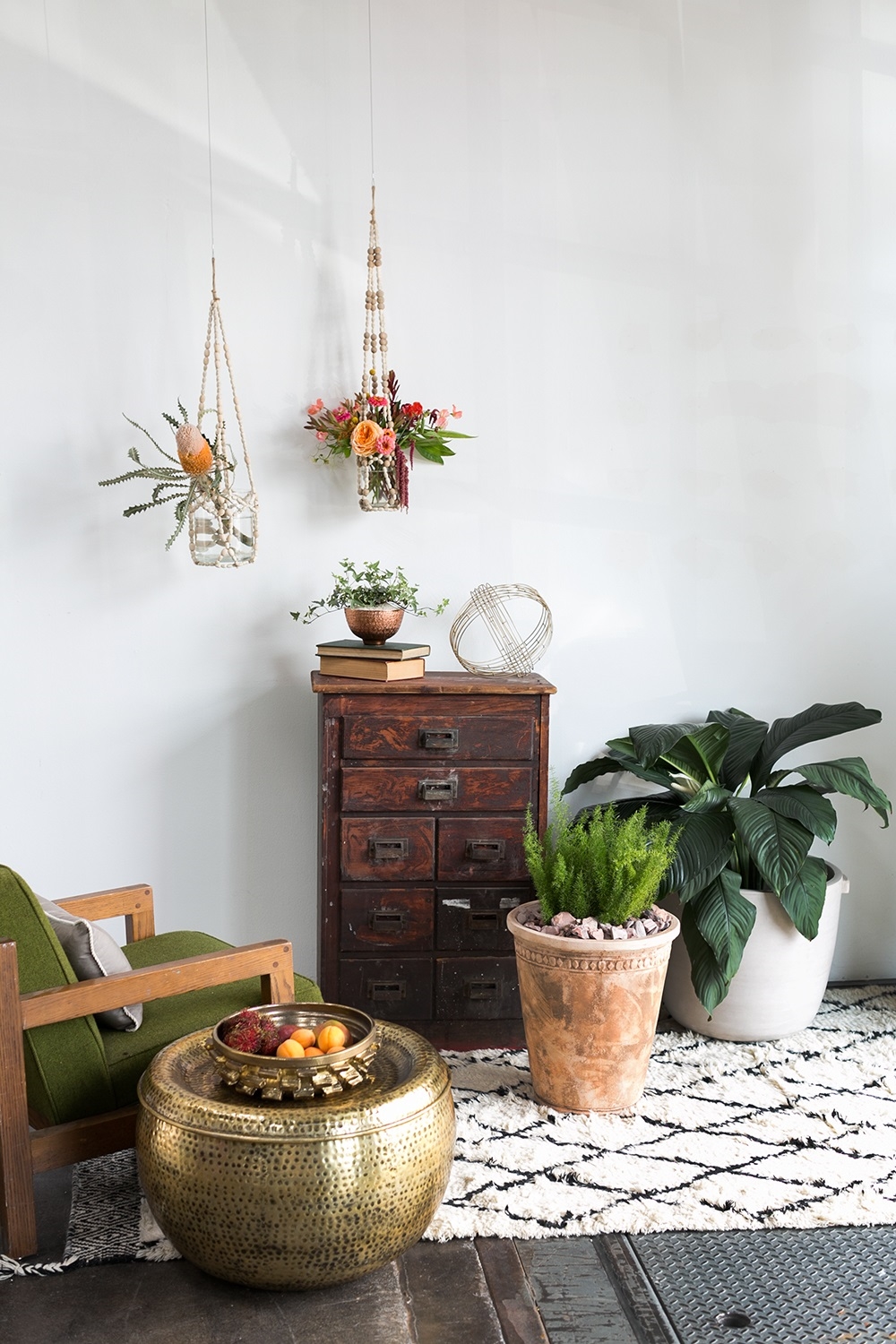 Venetian Brass Storage Table Collection - Image 3